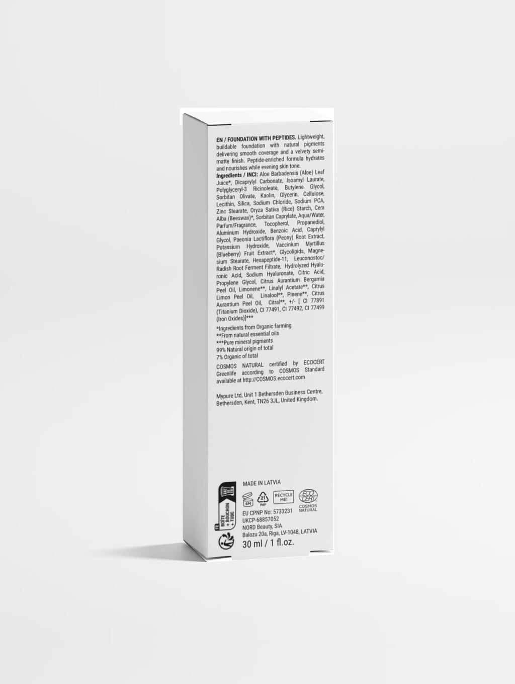 Foundation with Peptides, 40 Deep Neutral